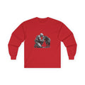 Kneeling Soldier with Horse Long Sleeve Tee — Military Veteran & K9 Tribute Shirt